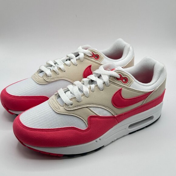 Women's Nike Air Max 1 White Aster Pink DZ2628-110 Size 8.5 - Picture 2 of 11